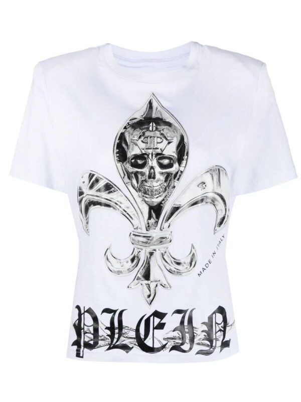 Philipp Plein  Sexy Pure Fit Chrome cotton T-shirt