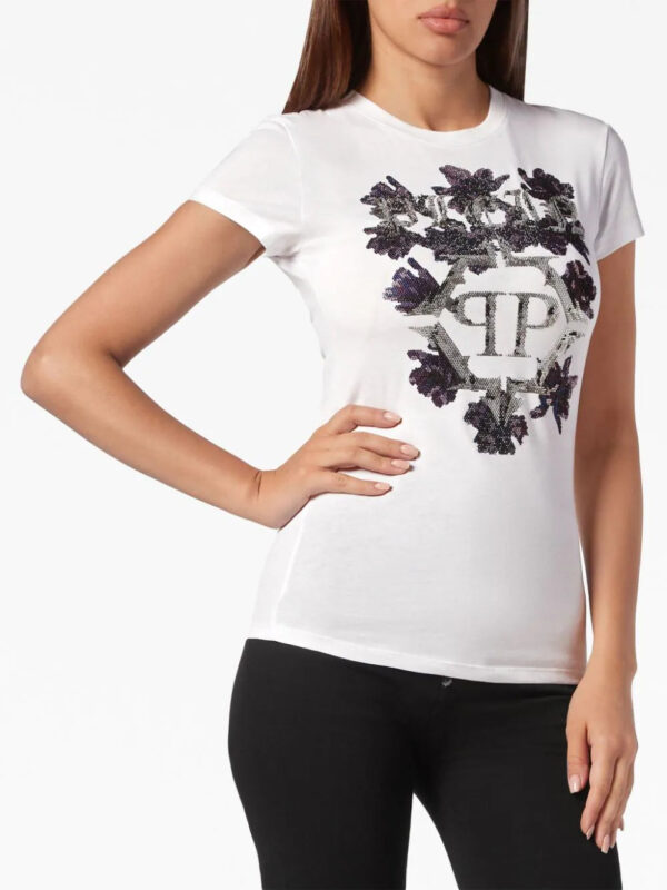 Philipp Plein  logo-print cotton T-shirt - Image 3