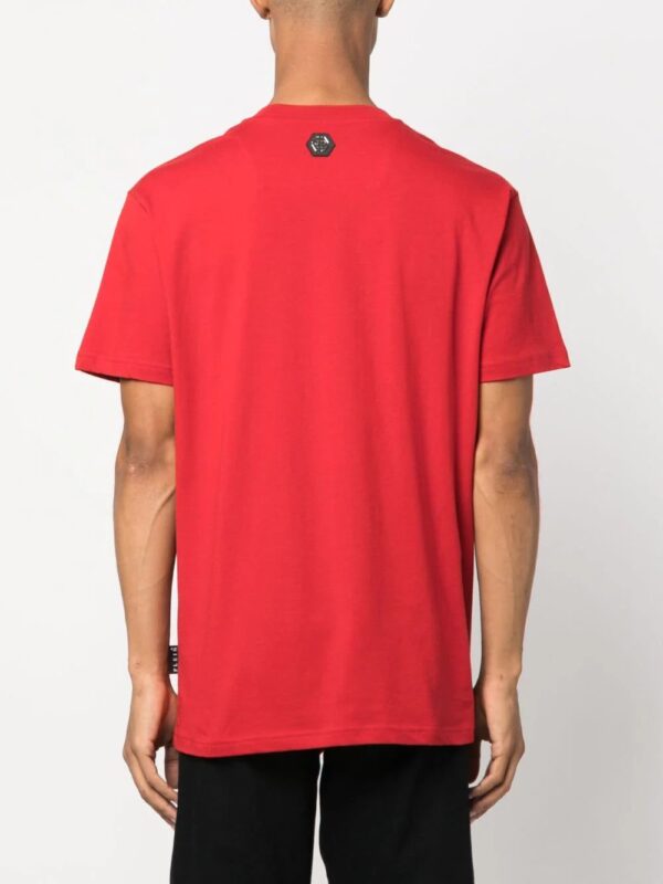 Philipp Plein  Skull&Bones-print cotton T-shirt - Image 4