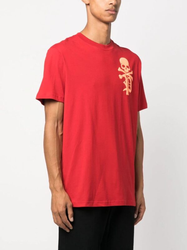 Philipp Plein  Skull&Bones-print cotton T-shirt - Image 3