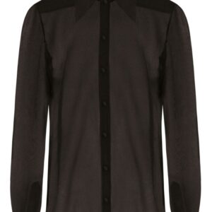 Dolce & Gabbana semi-sheer mesh shirt
