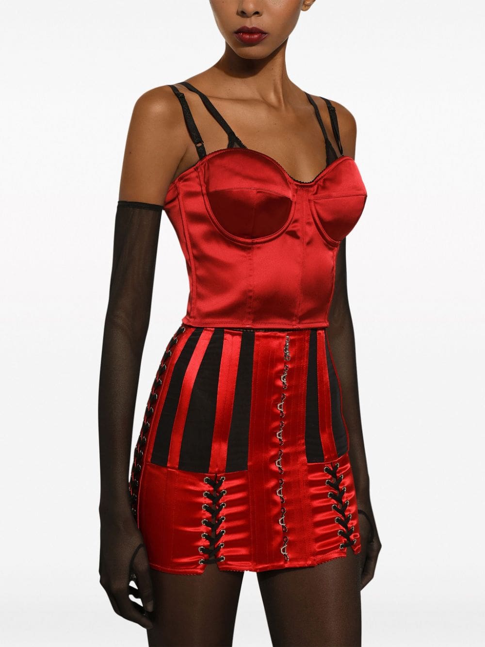Dolce & Gabbana satin corset top - Image 5