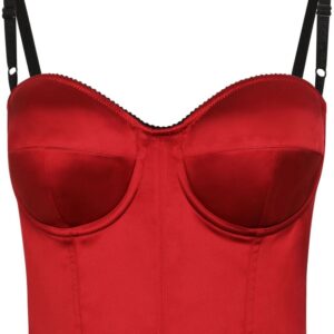 Dolce & Gabbana satin corset top