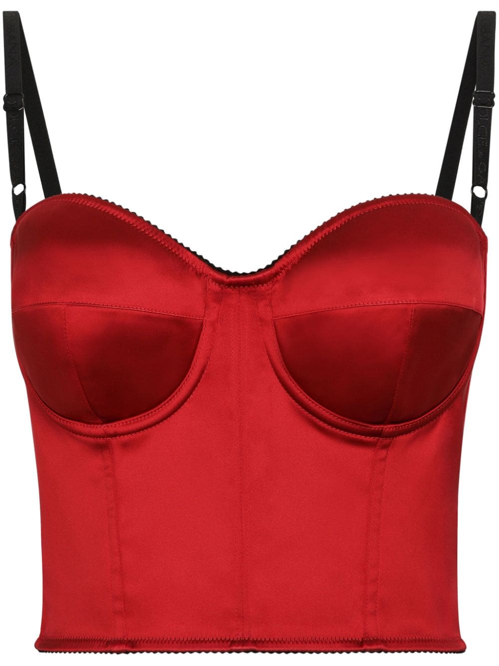 Dolce & Gabbana satin corset top