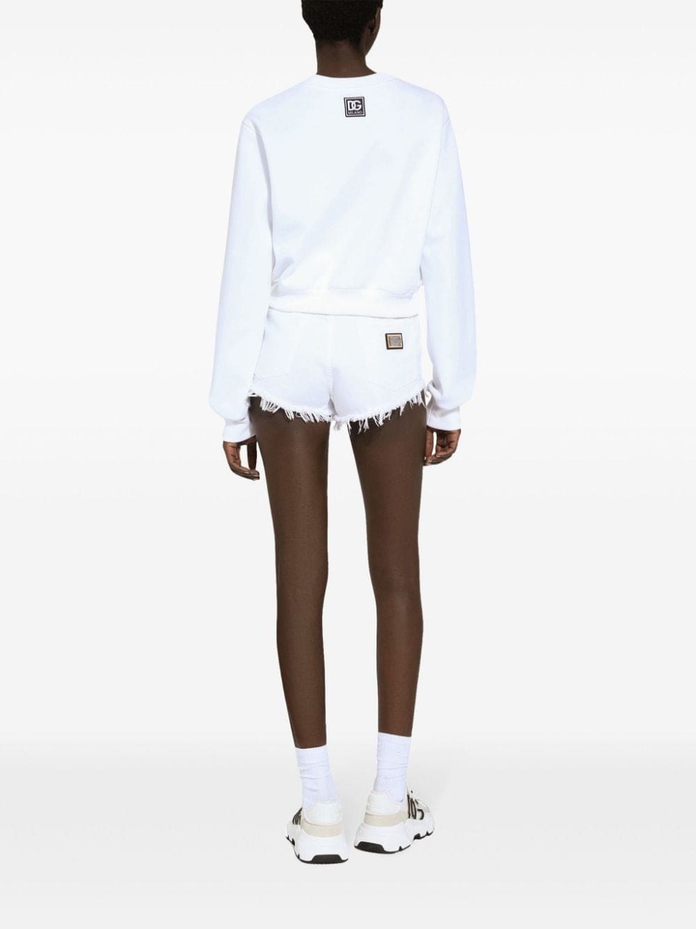 Dolce & Gabbana logo-embroidered sweatshirt - Image 3