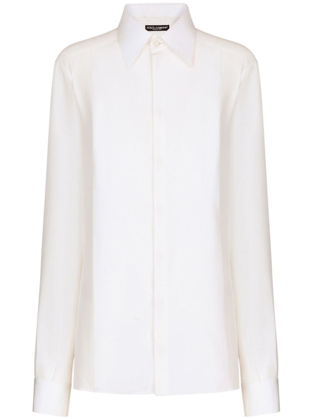 Dolce & Gabbana silk crepe-de-chine shirt