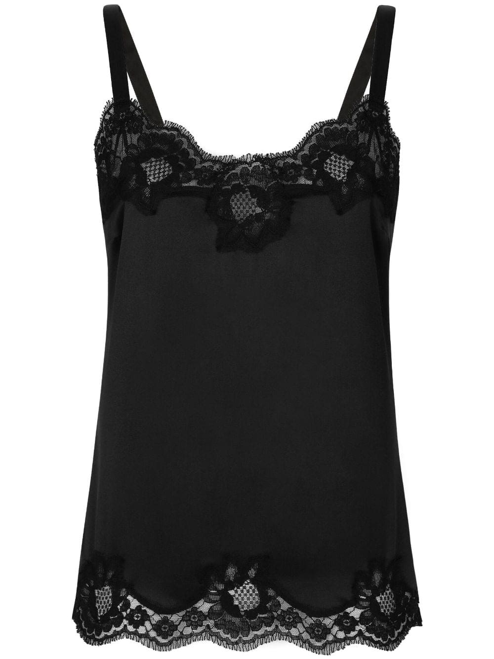 Dolce & Gabbana lace-trim cami top