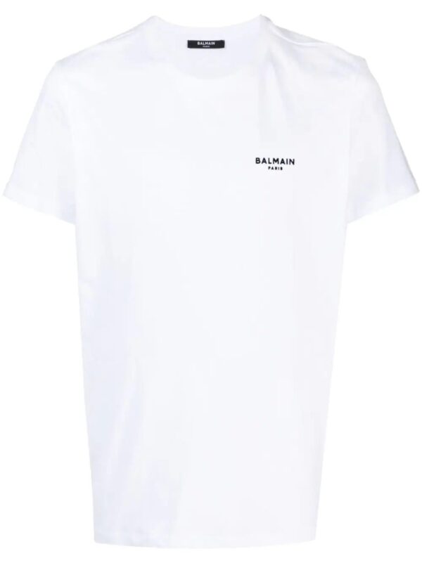 Balmain  logo-print cotton T-shirt