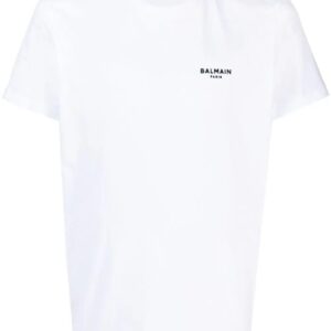 Balmain  logo-print cotton T-shirt