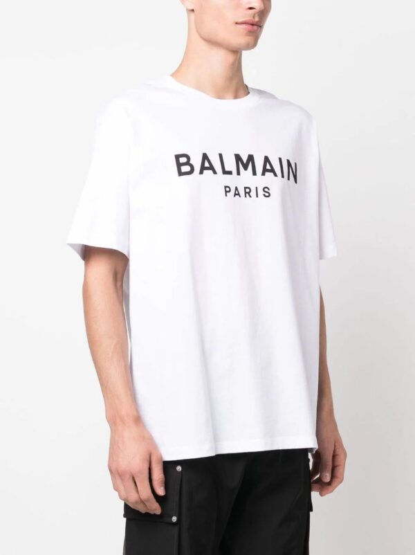 Balmain  logo-print cotton T-shirt - Image 3