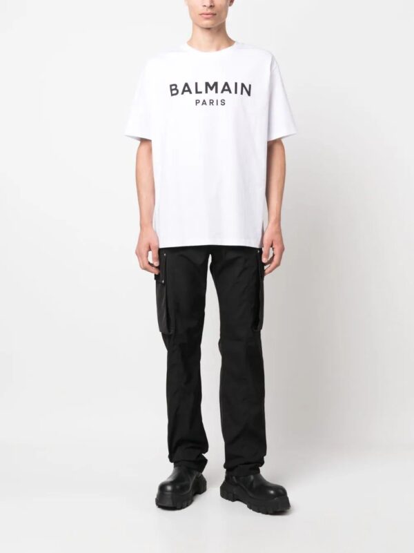 Balmain  logo-print cotton T-shirt - Image 2