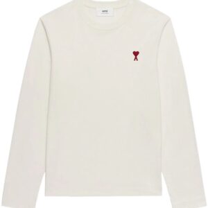 AMI Paris  embroidered-logo cotton sweatshirt
