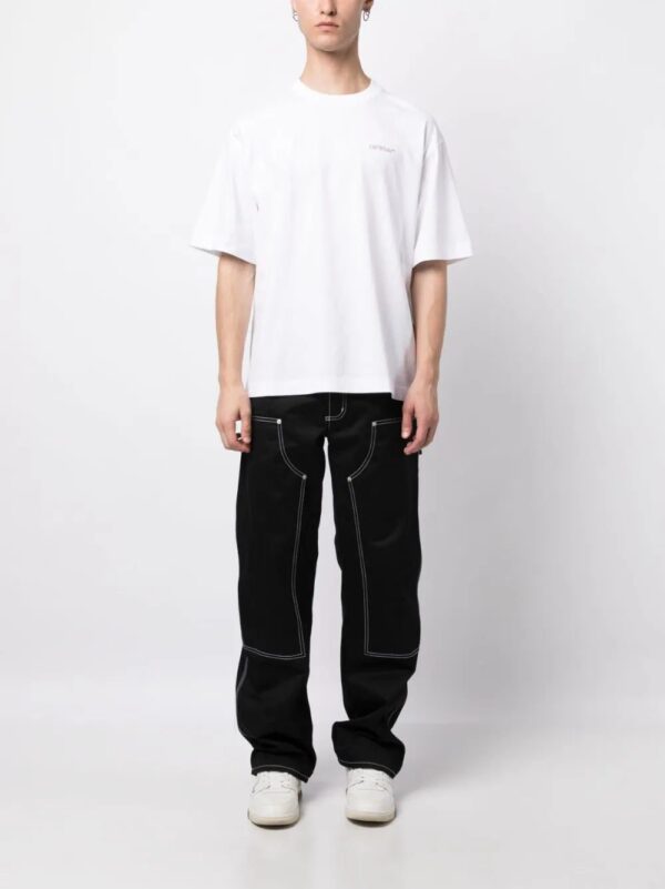 Off-White  logo-print short-sleeve T-shirt - Image 3