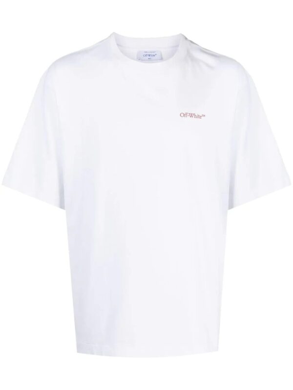 Off-White  logo-print short-sleeve T-shirt