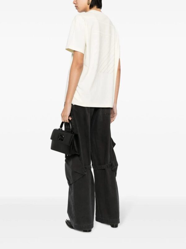 Off-White  Diag-Stripe cotton T-shirt - Image 2