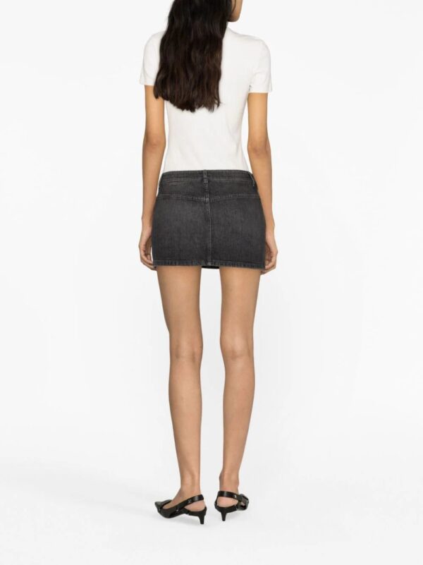 Diesel  De-Ron S2 low-rise denim miniskirt - Image 4