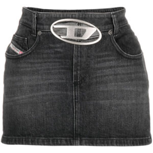 Diesel  De-Ron S2 low-rise denim miniskirt