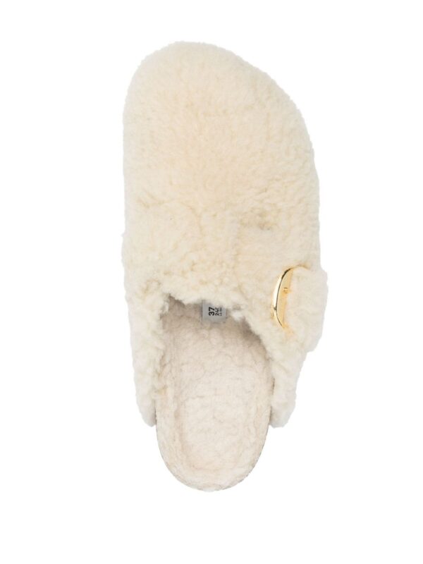 Birkenstock Boston buckled platform slides - Image 4