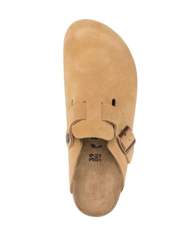 Birkenstock Boston buckled suede sandals - Image 4