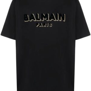 Balmain  logo-print cotton T-shirt