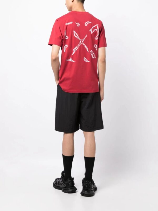 Off-White  Noise Arrow cotton T-Shirt - Image 2