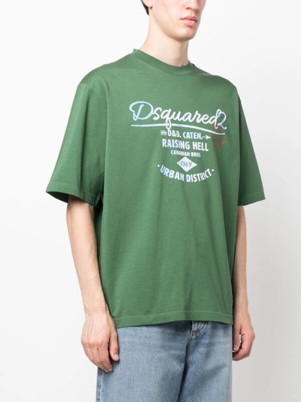 Dsquared2  logo-print cotton T-shirt - Image 3