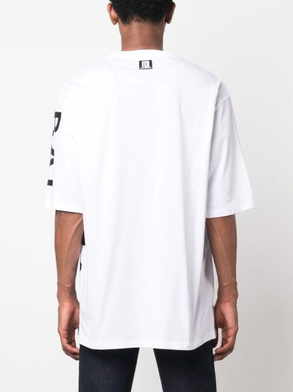 Balmain  logo-print cotton T-shirt - Image 4