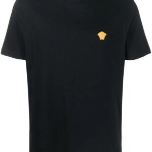 Versace Medusa-embroidered cotton T-shirt
