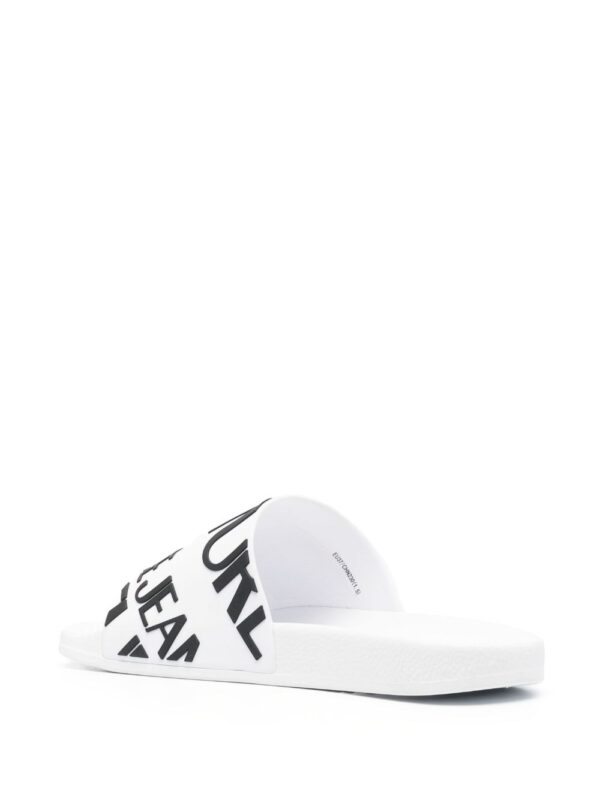 Versace Jeans Couture logo-print slides - Image 3