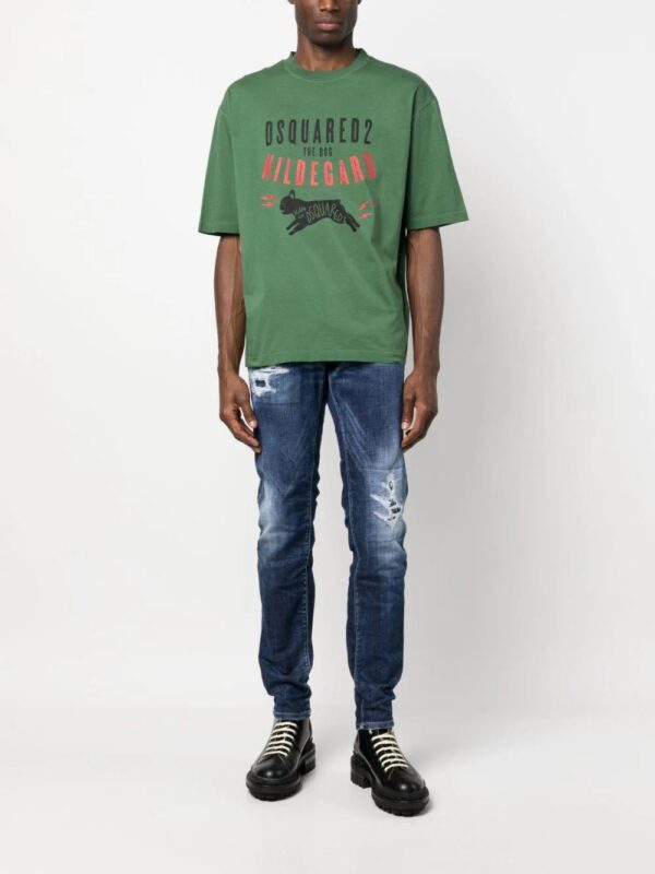 Dsquared2  logo-print cotton T-shirt - Image 2