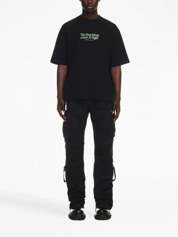 Off-White  slogan-print cotton T-shirt - Image 2