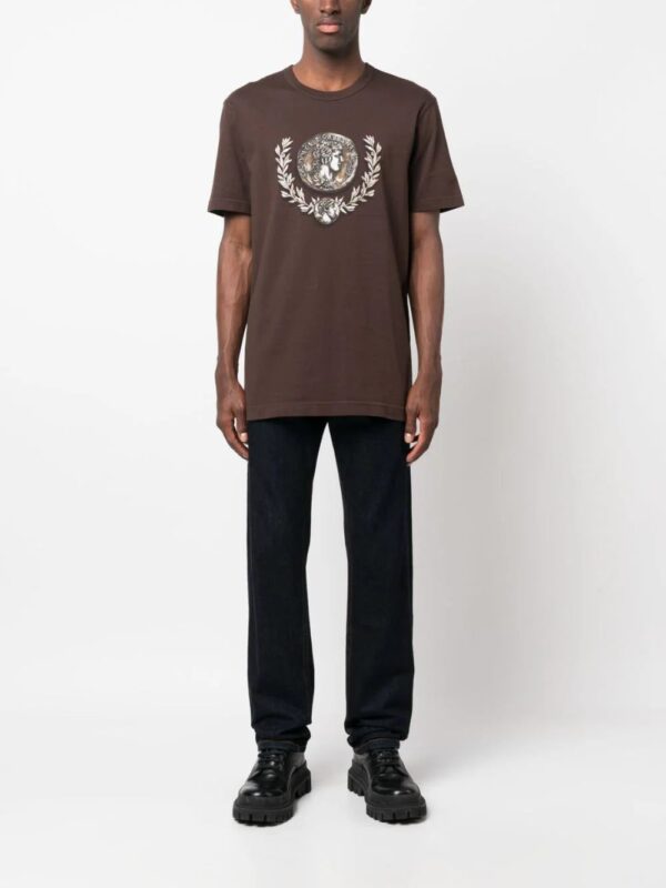 Dolce & Gabbana  coin-print cotton T-shirt - Image 2