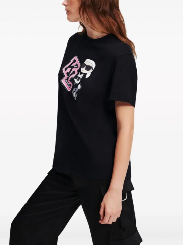 Karl Lagerfeld  Ikonik organic cotton T-shirt - Image 4
