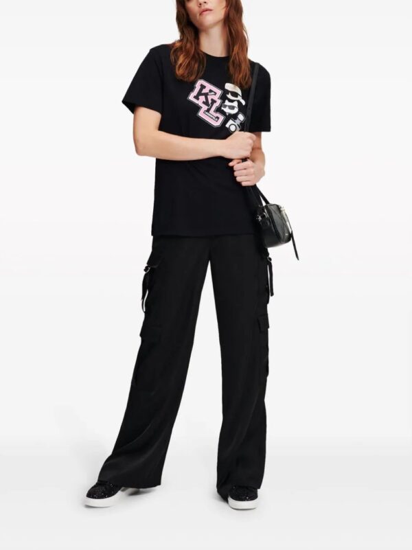 Karl Lagerfeld  Ikonik organic cotton T-shirt - Image 2