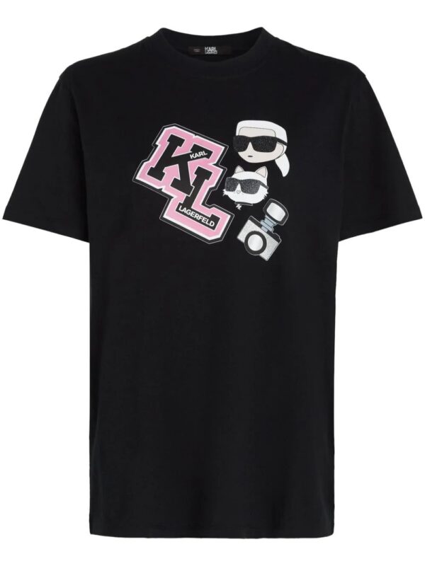 Karl Lagerfeld  Ikonik organic cotton T-shirt