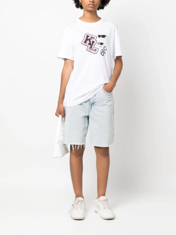 Karl Lagerfeld  Ikonik Varsity oversized T-shirt - Image 2