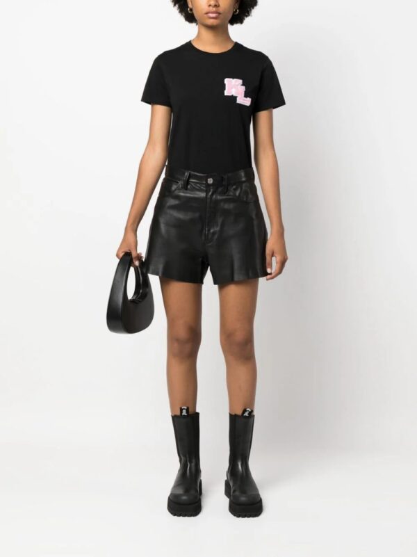 Karl Lagerfeld  Kl logo-patch organic cotton T-shirt - Image 2