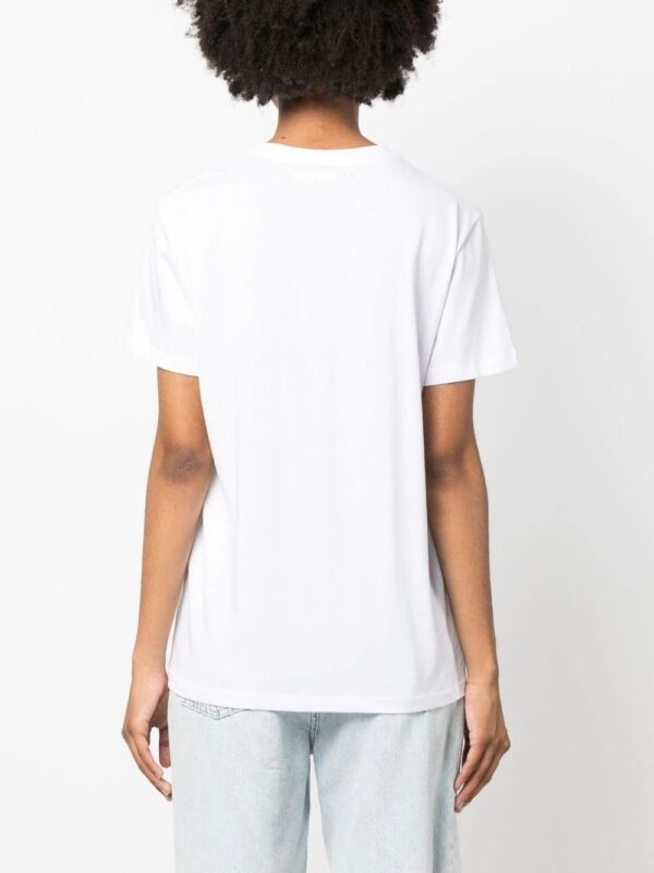 Karl Lagerfeld  Ikonik 2.0 Glitter organic cotton T-shirt - Image 4