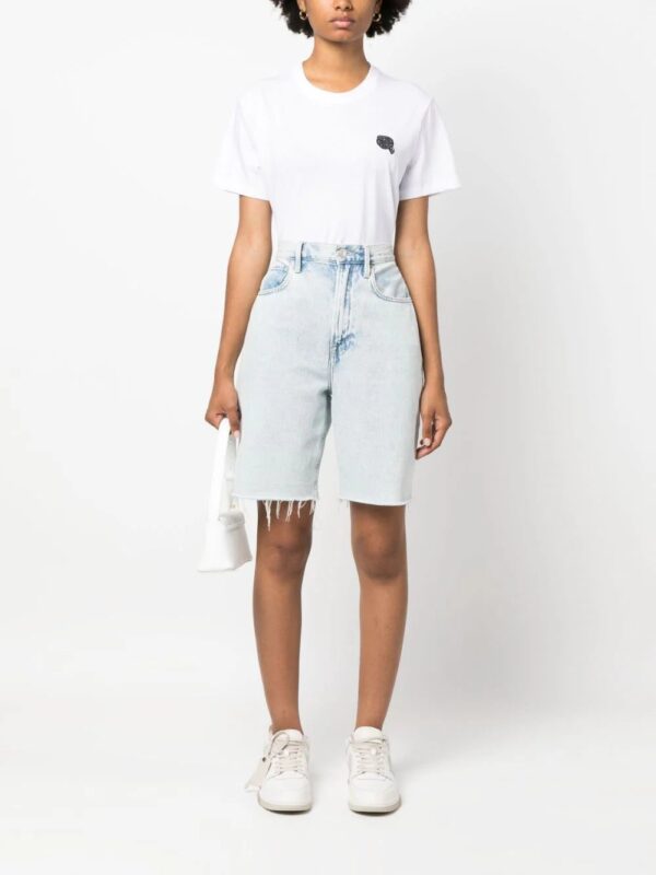 Karl Lagerfeld  Ikonik 2.0 Glitter organic cotton T-shirt - Image 2