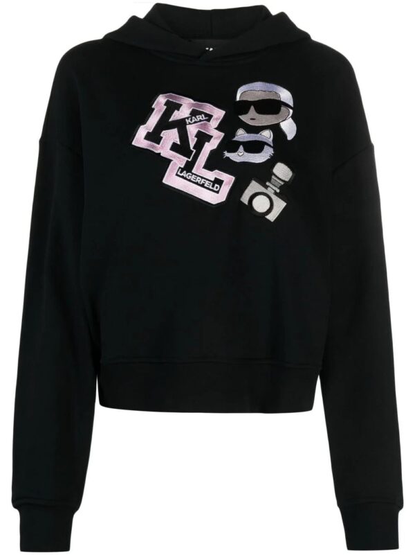 Karl Lagerfeld  Ikonik Varsity hoodie