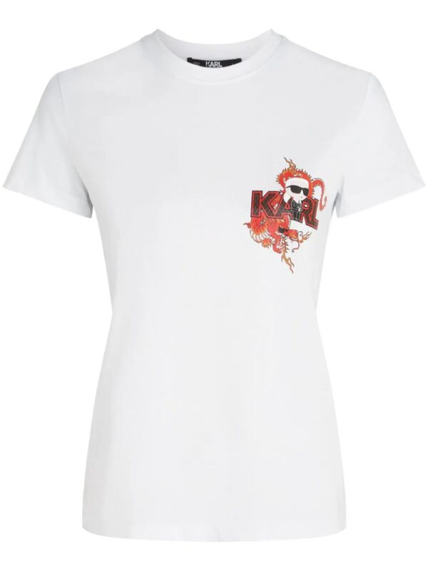 Karl Lagerfeld  Year of the Dragon Ikonik T-shirt