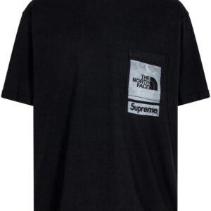 Supreme  x TNF printed pocket "Black" T-shirt