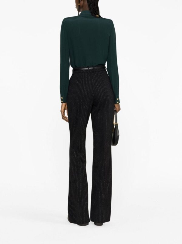 Balmain padded shoulders silk blouse - Image 3