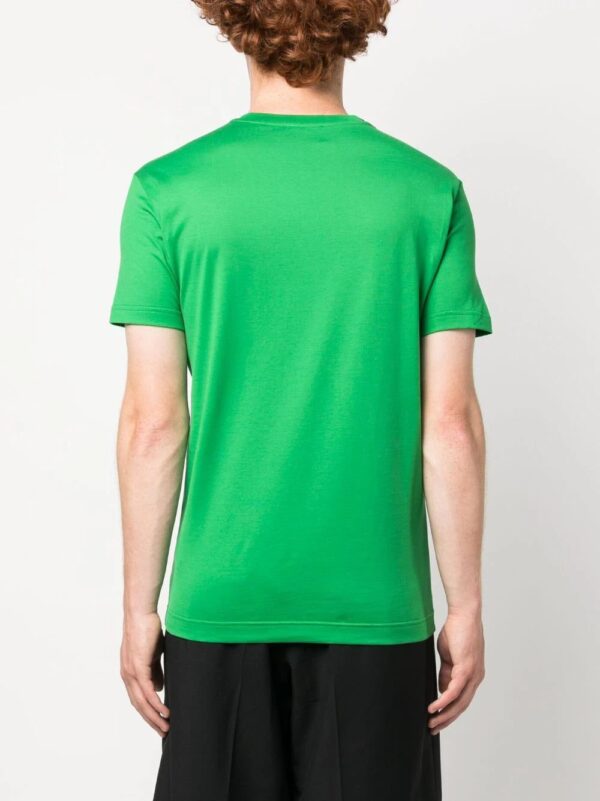 Dolce & Gabbana  logo-plaque cotton T-shirt - Image 4