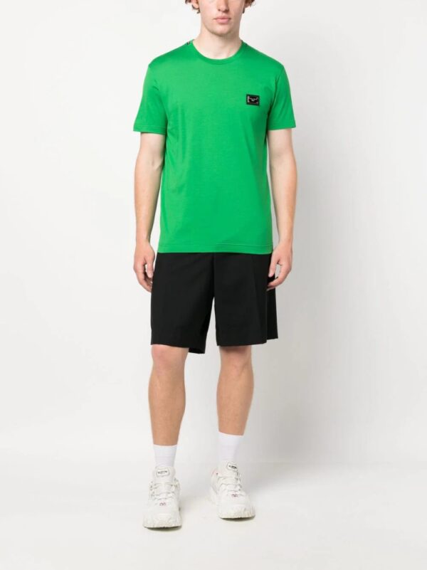 Dolce & Gabbana  logo-plaque cotton T-shirt - Image 2