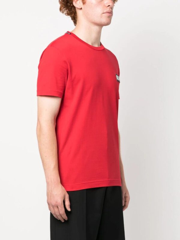 Dolce & Gabbana  logo-plaque cotton T-shirt - Image 3