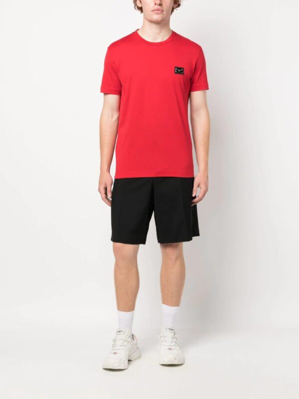 Dolce & Gabbana  logo-plaque cotton T-shirt - Image 2