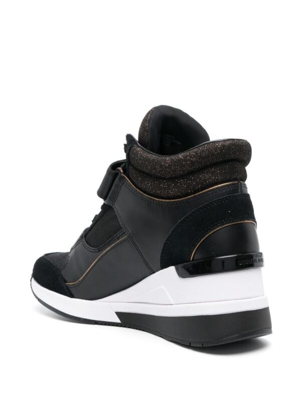 Michael Kors Gentry 65mm wedge sneakers - Image 3