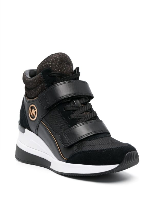 Michael Kors Gentry 65mm wedge sneakers - Image 2