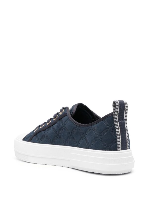 Michael Michael Kors embossed logo-print suede sneakers - Image 3
